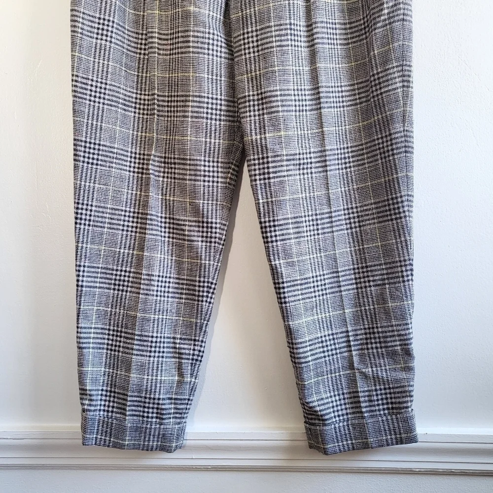 New ISABEL MARANT Ceyo Checked High-Rise Slim Fit Trouser Pants NWT 10 US/42 FR - Picture 10 of 15